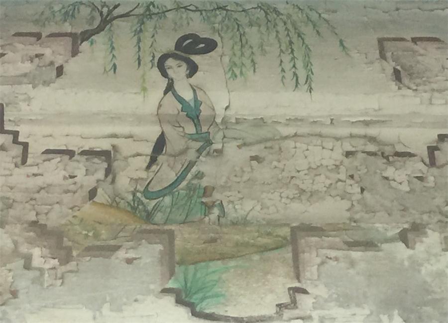 山中古亭繪畫(huà)欣賞(圖7)