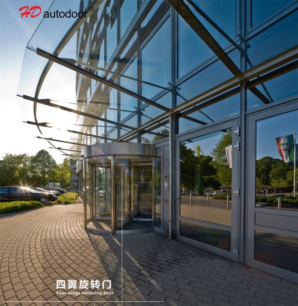 兩翼、三翼、四翼旋轉門：青島恒達自動門(圖5)